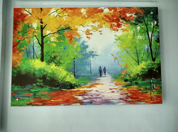 無(wú)邊框展板